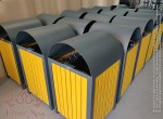 Cos Gunoi Exterior Stradal cu Capac URBAN 9C
